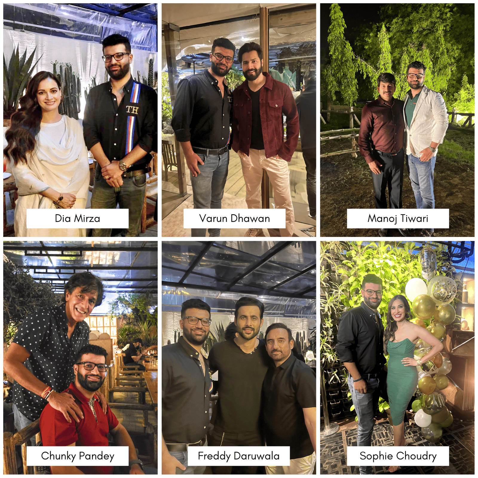 Group photo of Psychic Medium Daksh's team members at an event.