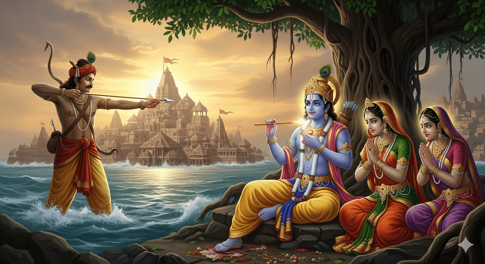 What Happened to Krishna Body After Death