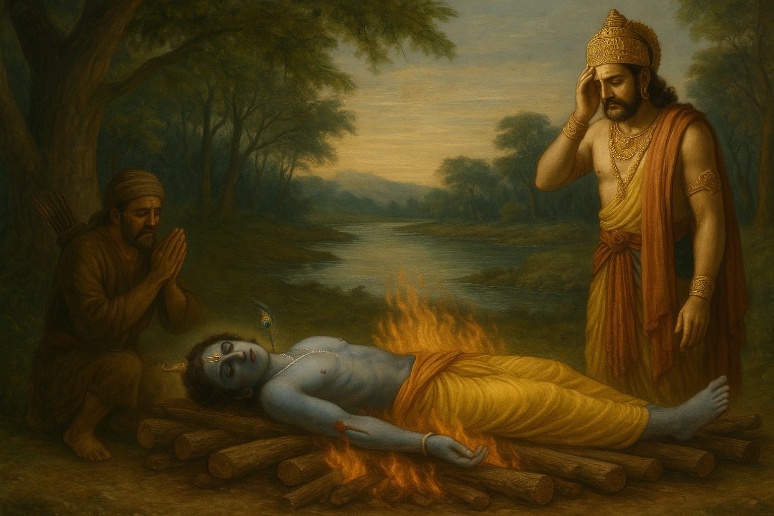 What Happened to Krishna Body After Death