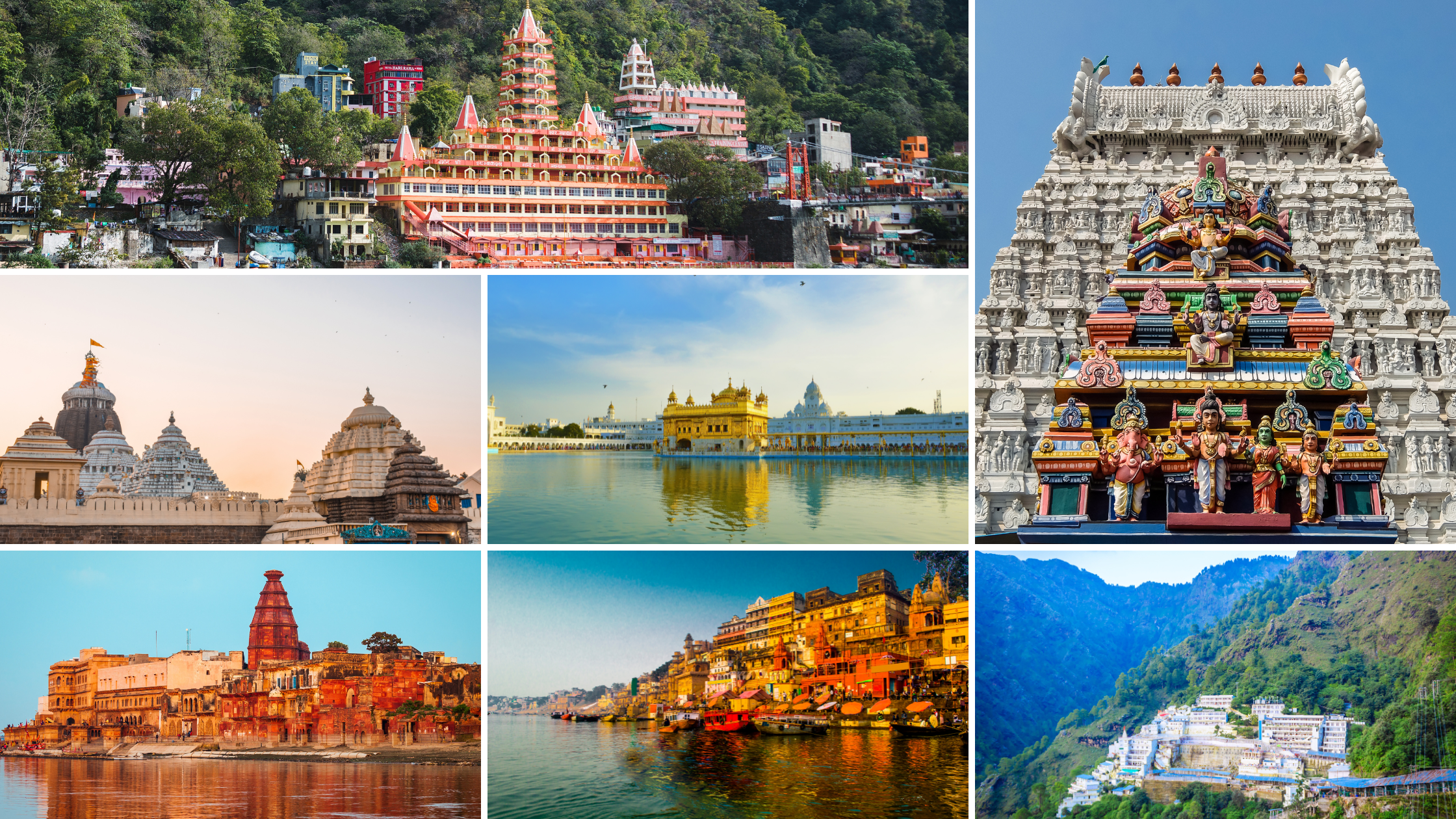 Most Spiritual Places in India