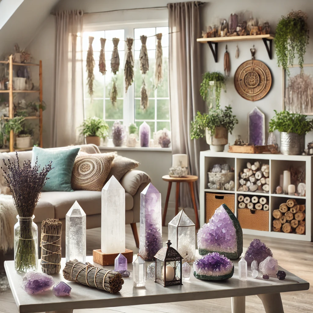 Essential Crystals and Herbs for Purifying Your Home's Energy