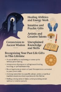 Illustration of psychic abilities, energy work, and ancient wisdom symbols.