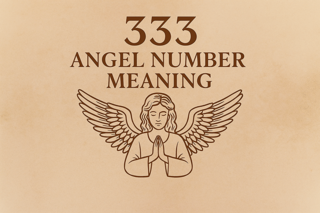 333 Angel Number Meaning