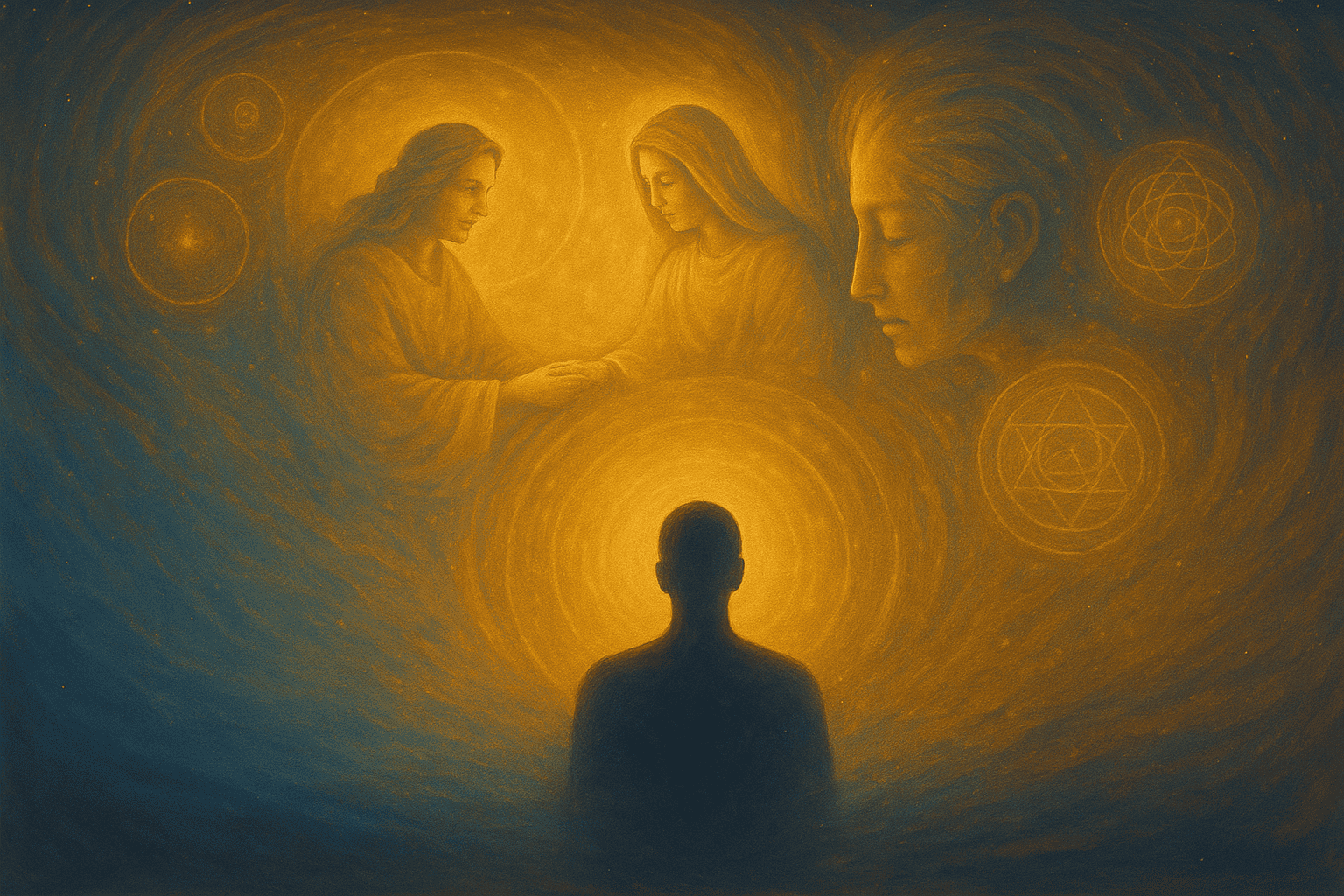 Spiritual connection and signs of soul contracts with loved ones.