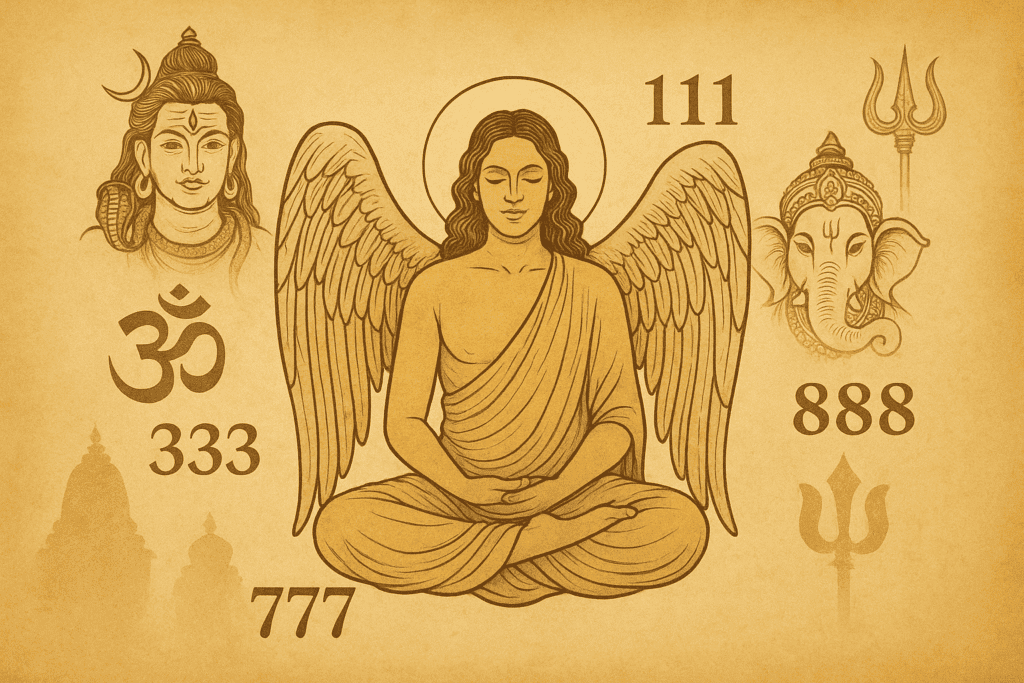 Angel Numbers and Hindu Deities with Sacred Numerology.