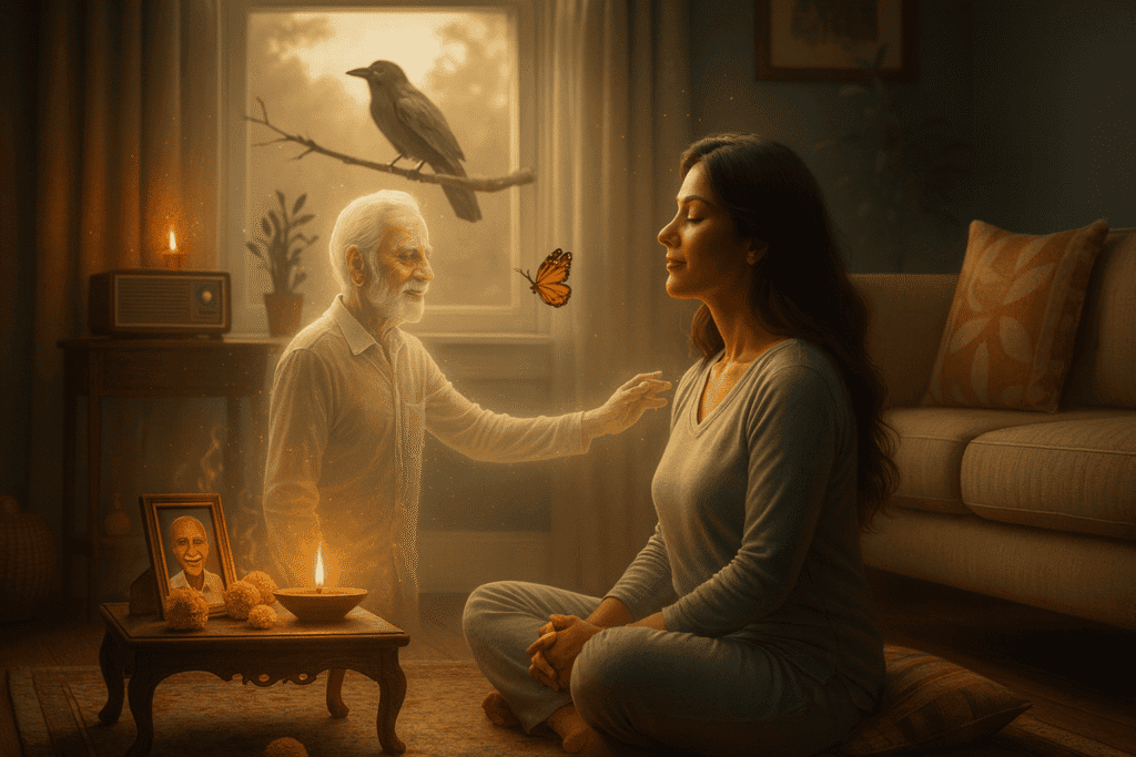 Spiritual connection with loved ones through psychic medium Daksh.