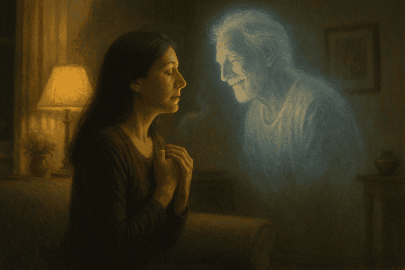 Spiritual connection with deceased loved ones through psychic medium Daksh.