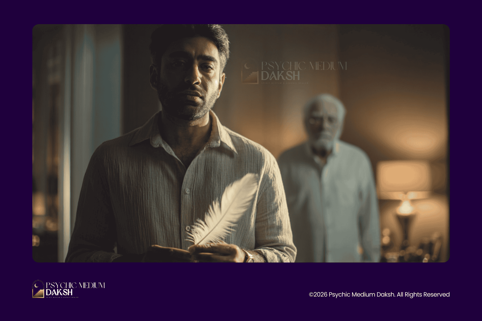 Experienced psychic medium Daksh providing insights to distinguish real signs from coincidences.