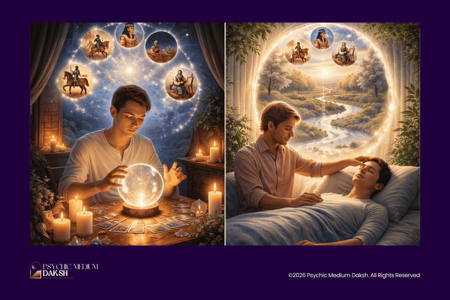 Past Life Readings Help Heal Trauma and Emotional Wounds.